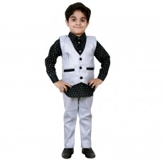 ahhaaaa's Kurta, Pant with Waistcoat for Boys (1-7 Years)